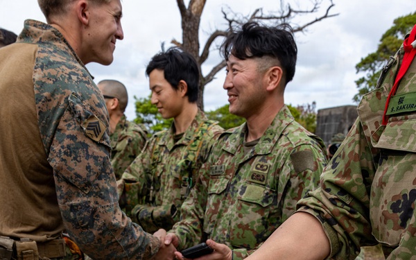31st MEU | India Co conducts room clearing drills with the JGSDF