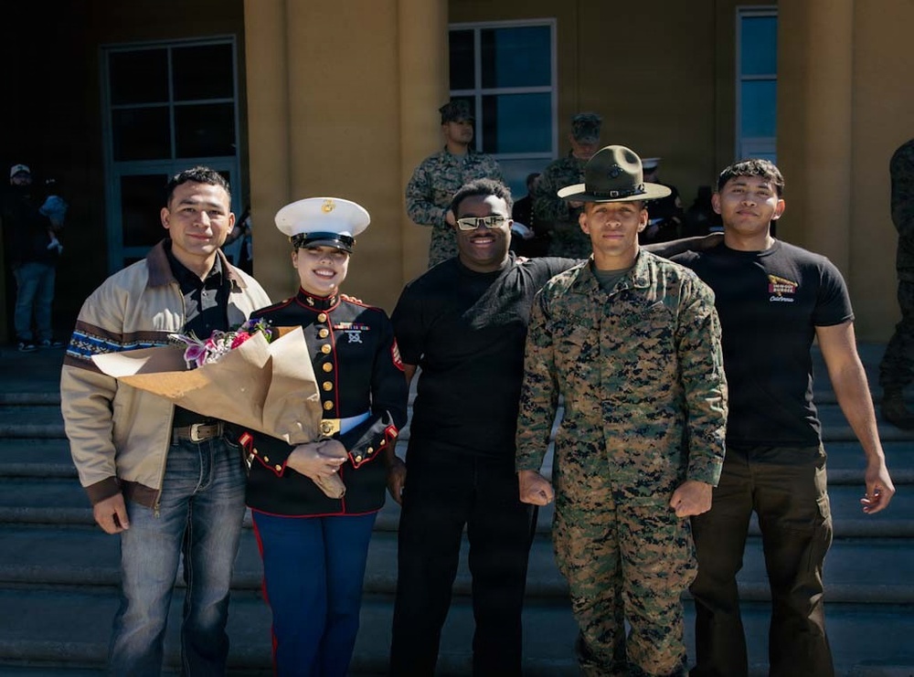 Marine Corps Recruiting and Retention School Graduation