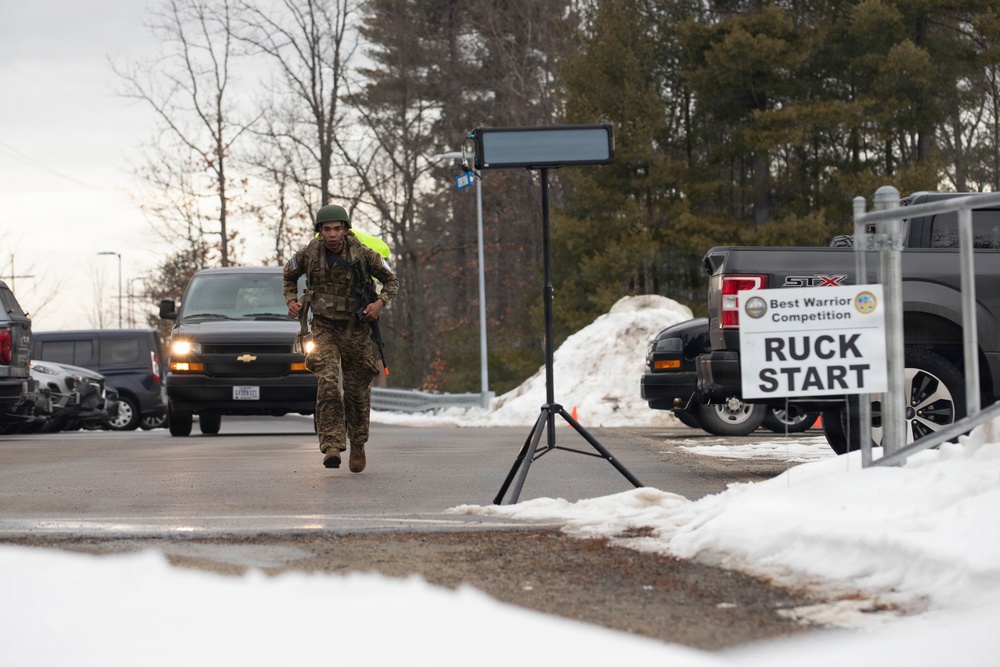 Road March, 2026 New Hampshire Army National Guard State Best Warrior Competition