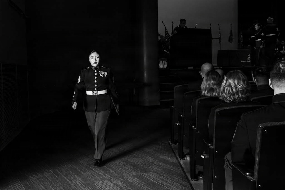 Marine Corps Recruiting and Retention School Graduation