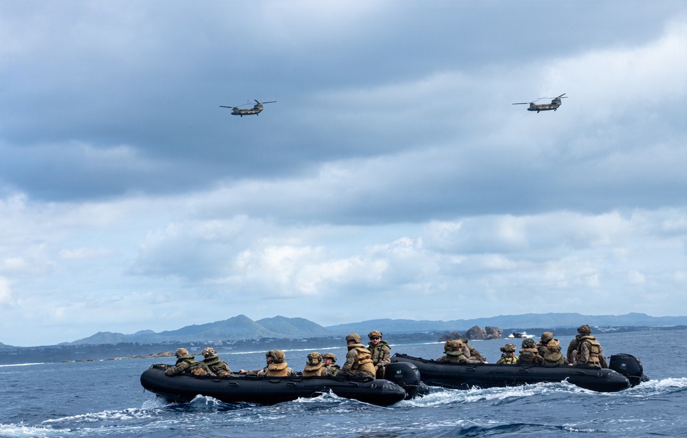 31st MEU | India Co conducts boat raid with the JGSDF