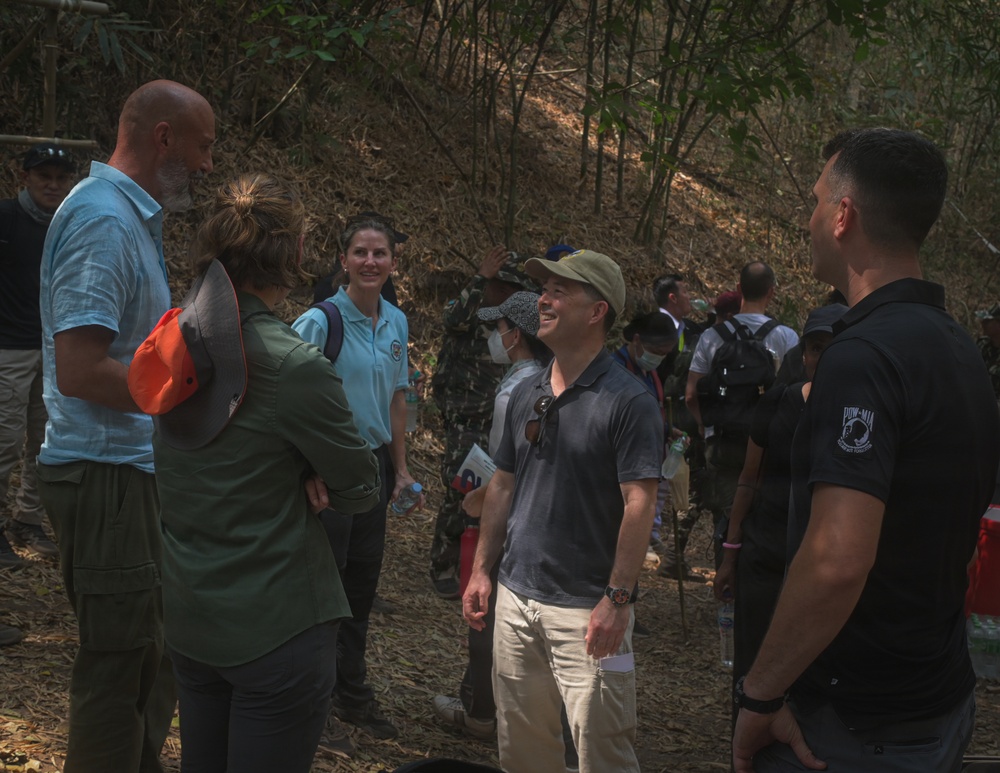 U.S. Ambassador to Thailand and DPAA Leadership visits Recovery Team