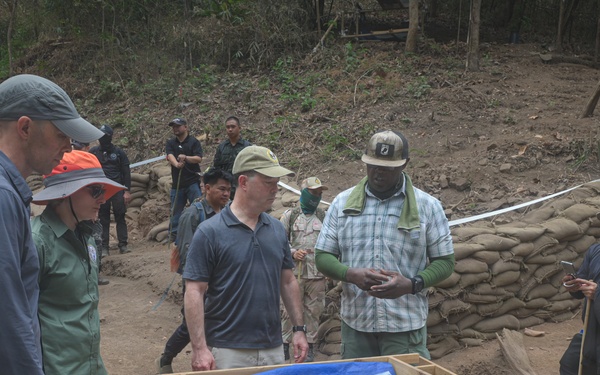 U.S. Ambassador to Thailand and DPAA Leadership visits Recovery Team