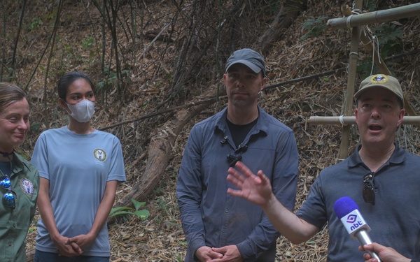 U.S. Ambassador to Thailand and DPAA Leadership visits Recovery Team