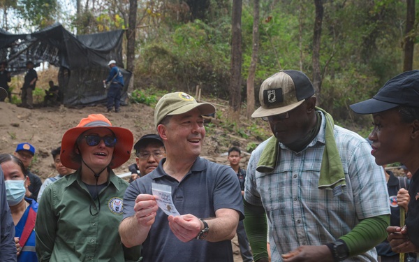 U.S. Ambassador to Thailand and DPAA Leadership visits Recovery Team
