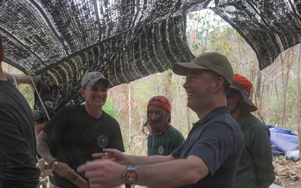 U.S. Ambassador to Thailand and DPAA Leadership visits Recovery Team