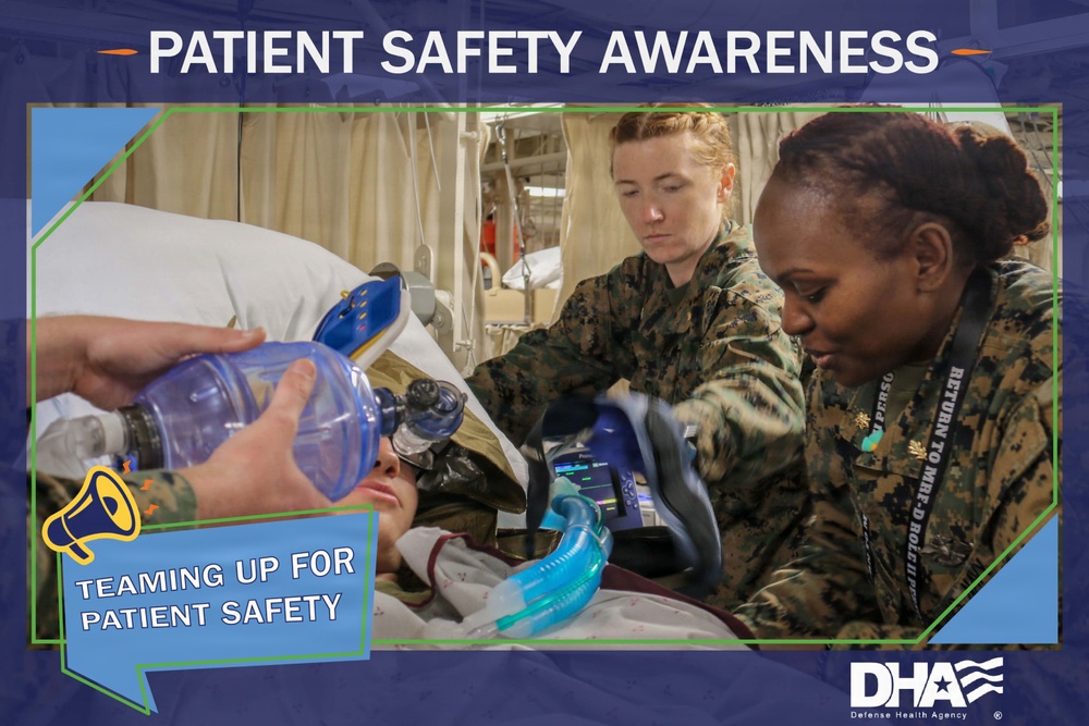 Teaming up for patient safety strengthens military readiness