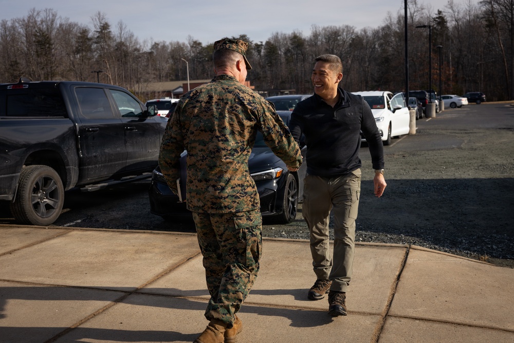 UNSECNAV visits TBS and OCS