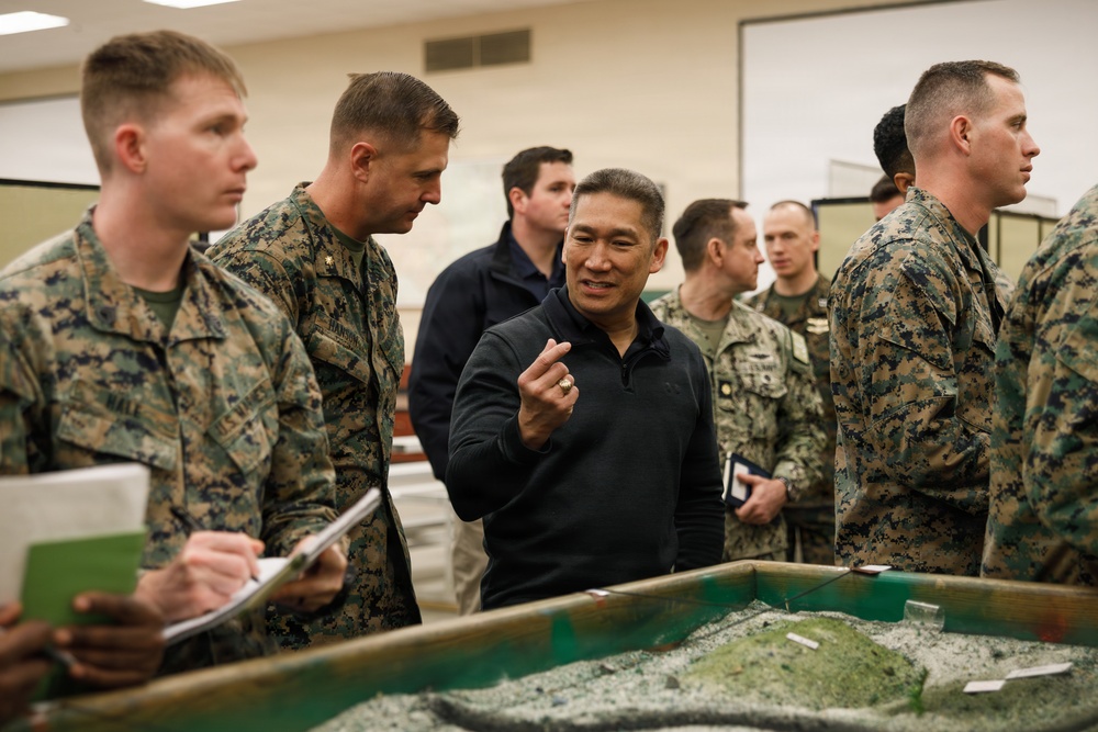 UNSECNAV visits TBS and OCS