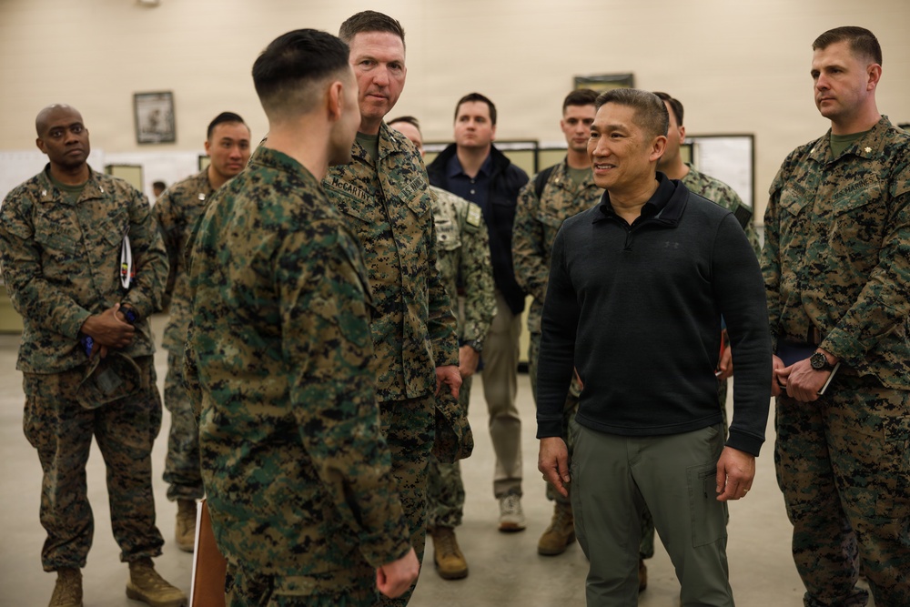 UNSECNAV visits TBS and OCS