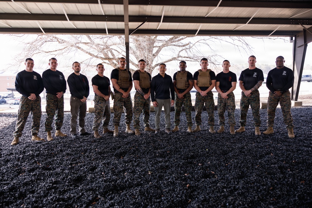 UNSECNAV visits TBS and OCS