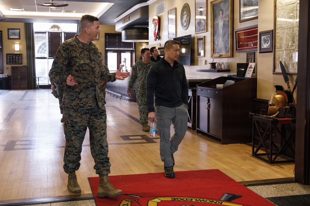 UNSECNAV visits TBS and OCS