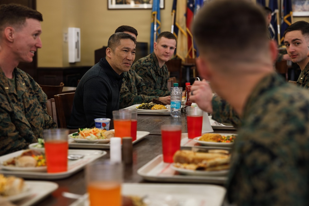 UNSECNAV visits TBS and OCS