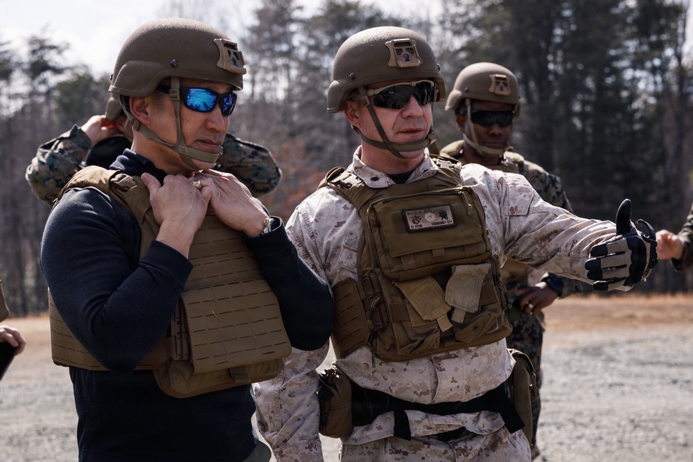 UNSECNAV visits TBS and OCS