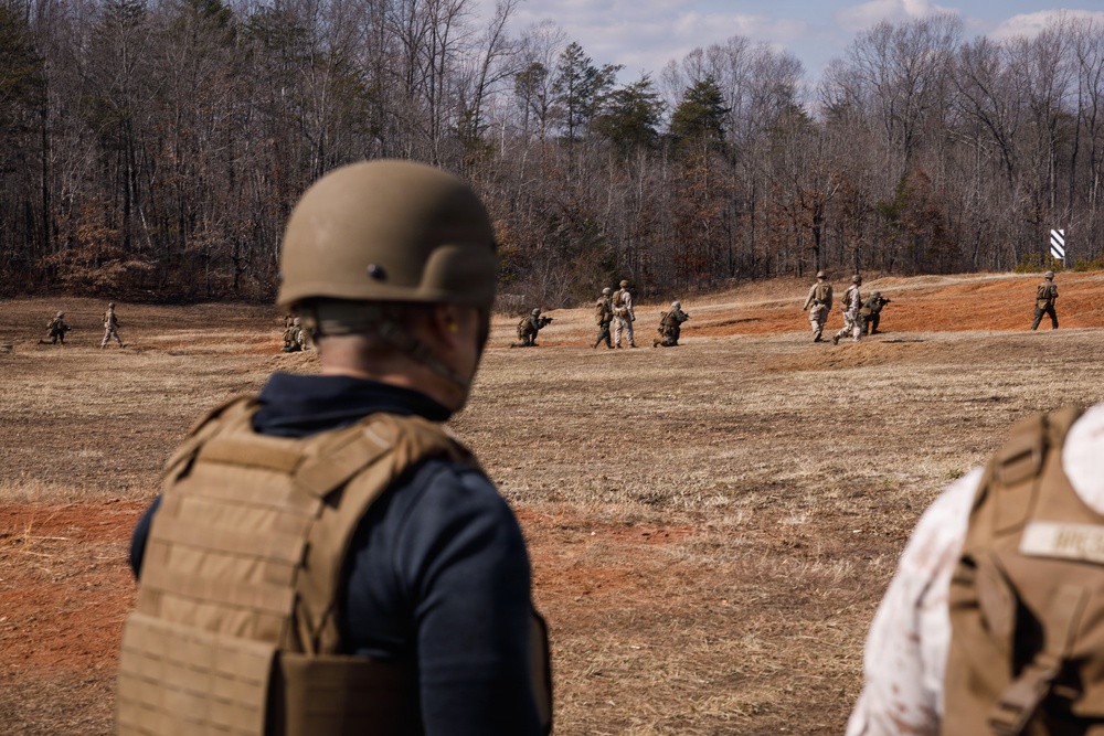UNSECNAV visits TBS and OCS