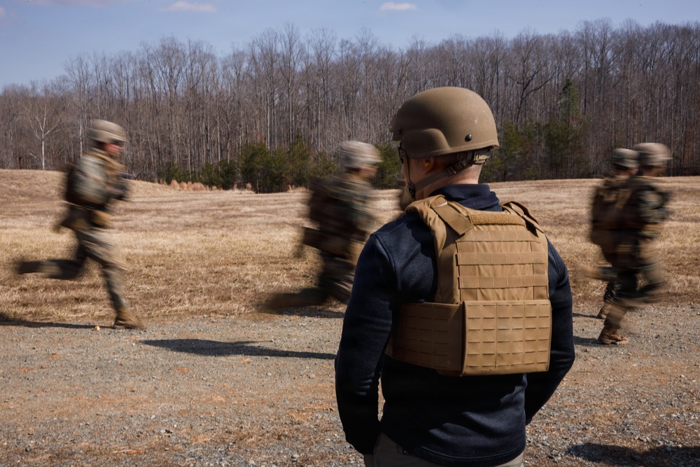 UNSECNAV visits TBS and OCS