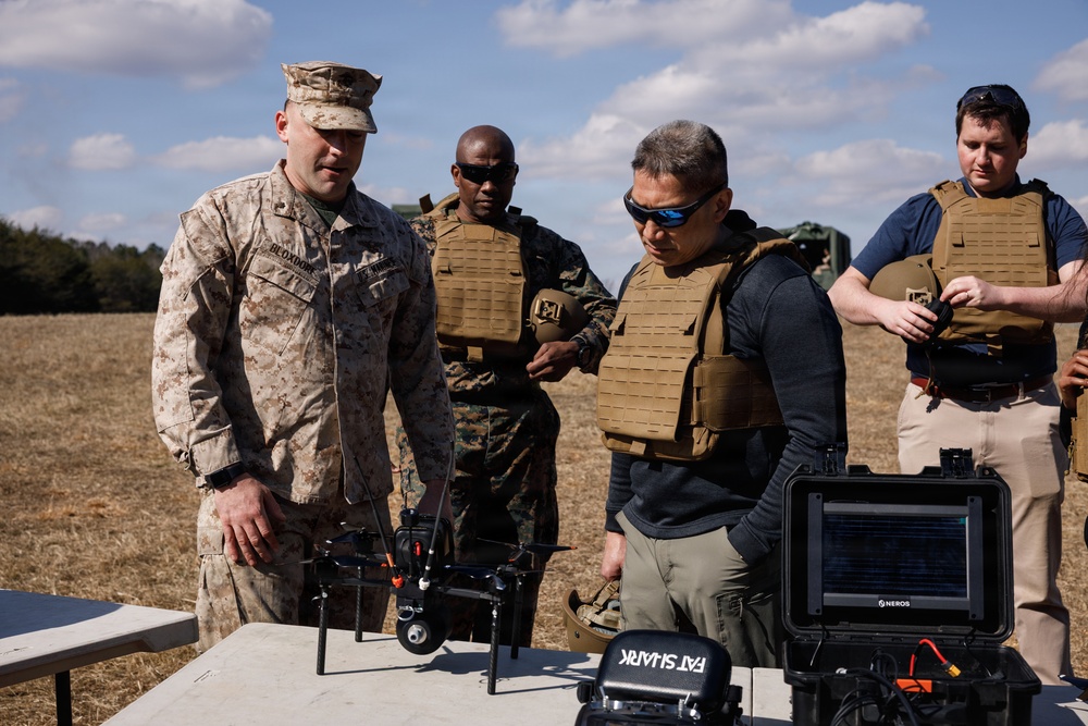 UNSECNAV visits TBS and OCS