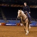 U.S. Marine Corps Mounted Color Guard presents the colors at the Houston Rodeo