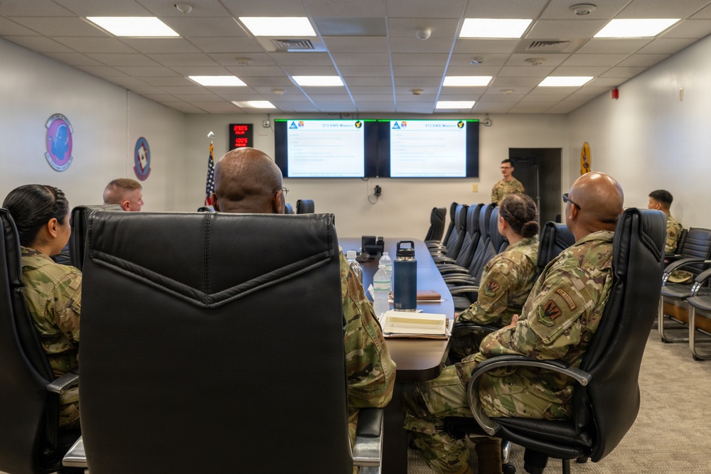 Crows Host 20th Air Force Command Chief