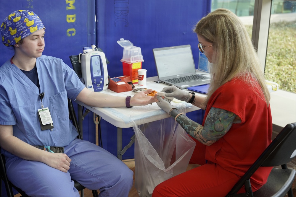 Martin Army Community Hospital Hosts Blood Drive to Support Military Community