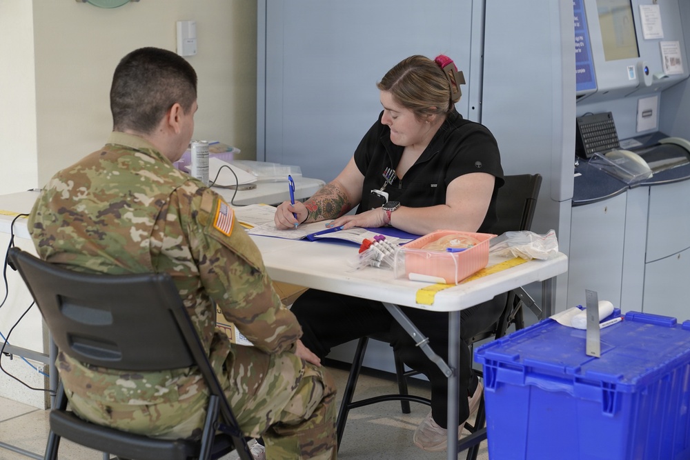 Martin Army Community Hospital Hosts Blood Drive to Support Military Community