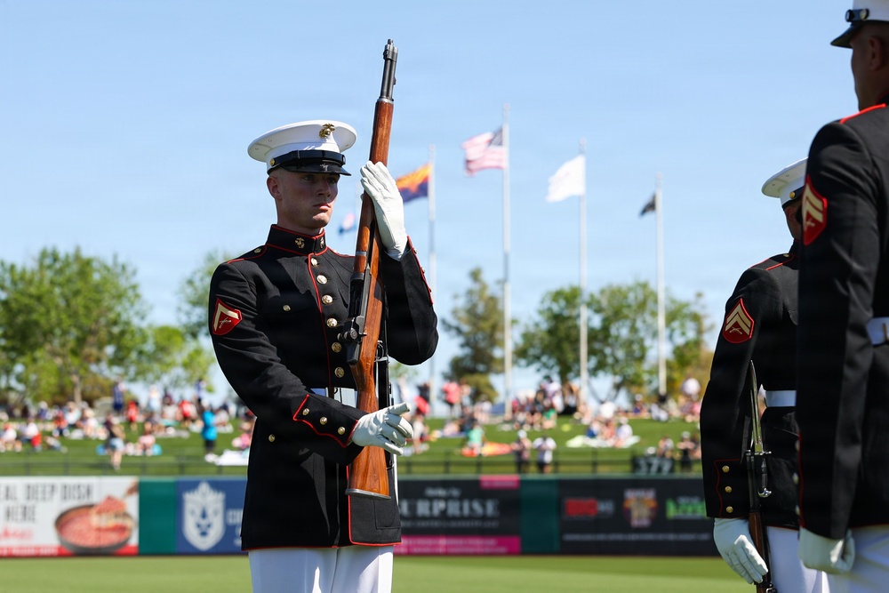 Precision Under the Sun: Silent Drill Platoon Takes Arizona