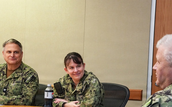 Navy MSC Deputy Corps Chief, MSC Policy &amp; Practice Officer visit NAMRU San Antonio