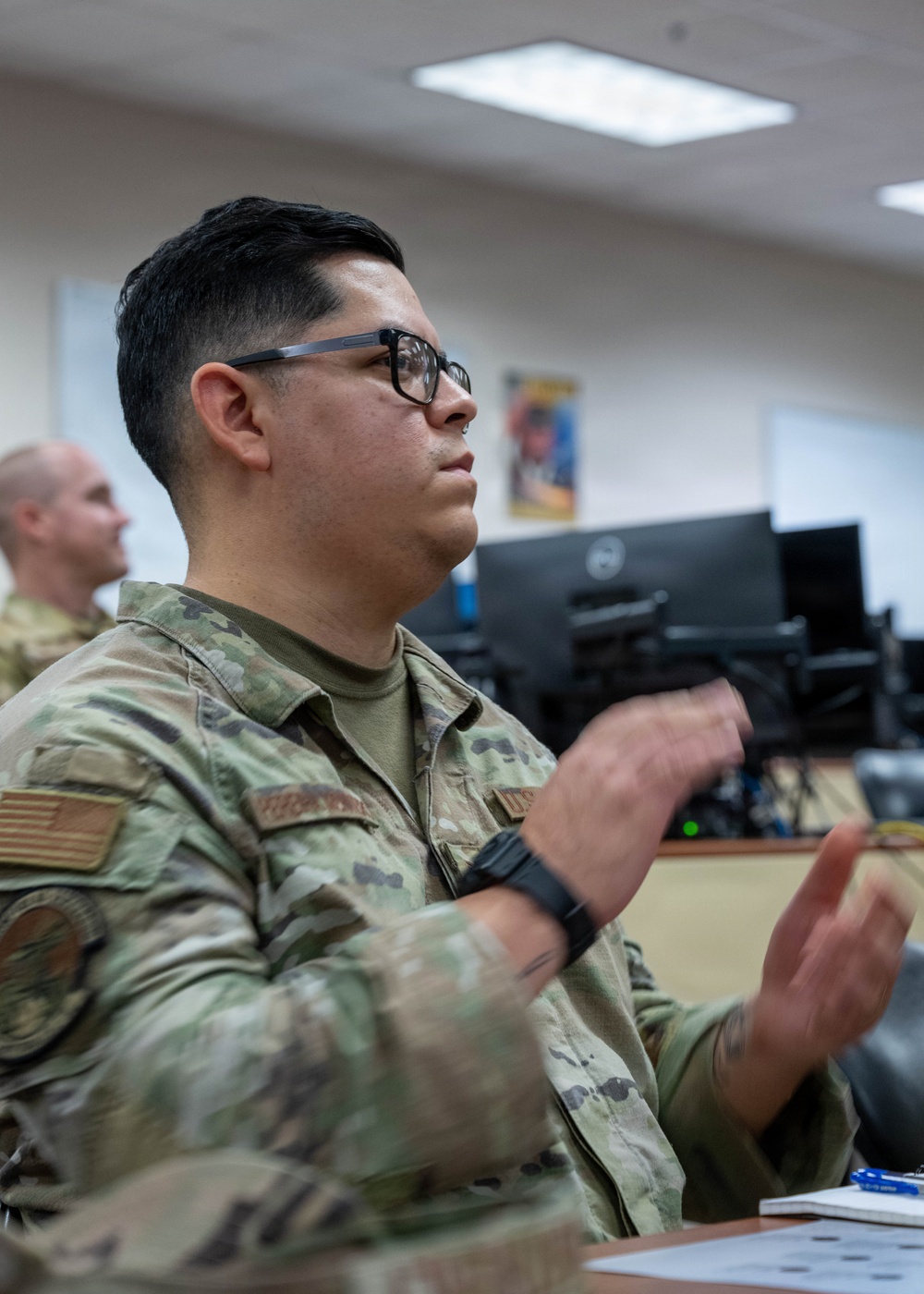 Airmen receive Cognitive Behavioral Theory (CBT) training