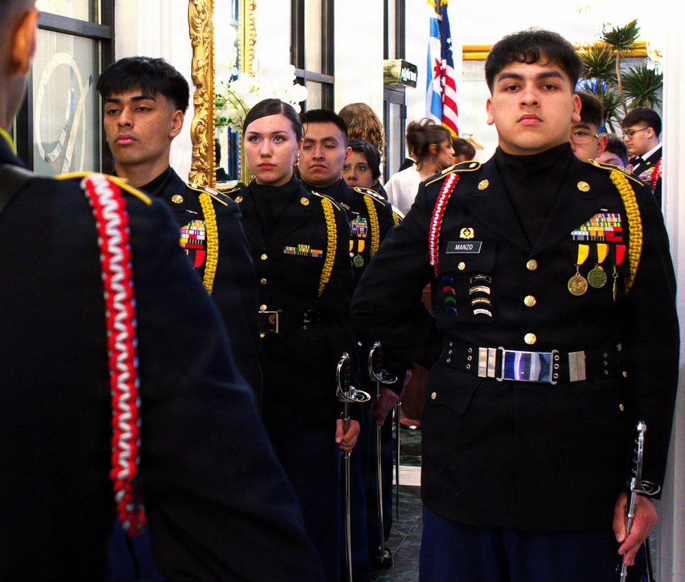 Maj. Gen. Rodney Boyd Talks Leadership, Teamwork at Hubbard High School JROTC Military Ball
