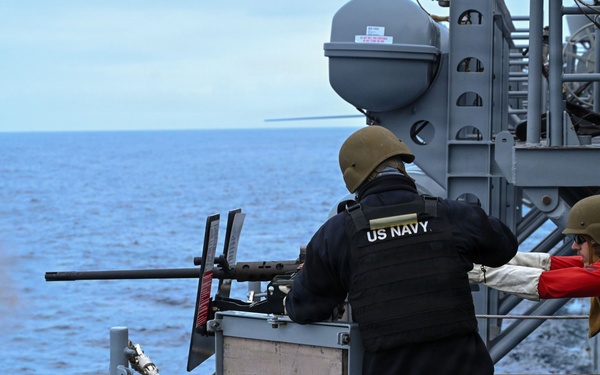 Weapons Live Fire, 50 Cal and M240