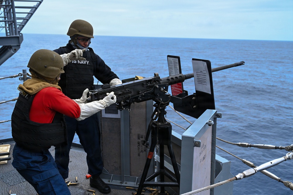 Weapons Live Fire, 50 Cal and M240