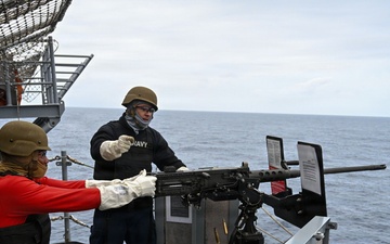 Weapons Live Fire, 50 Cal and M240