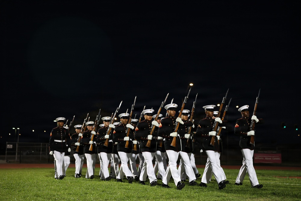 Precision Under the Sun: Silent Drill Platoon Takes Arizona