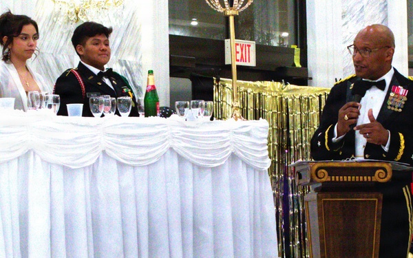 Maj. Gen. Rodney Boyd Talks Leadership, Teamwork at Hubbard High School JROTC Military Ball