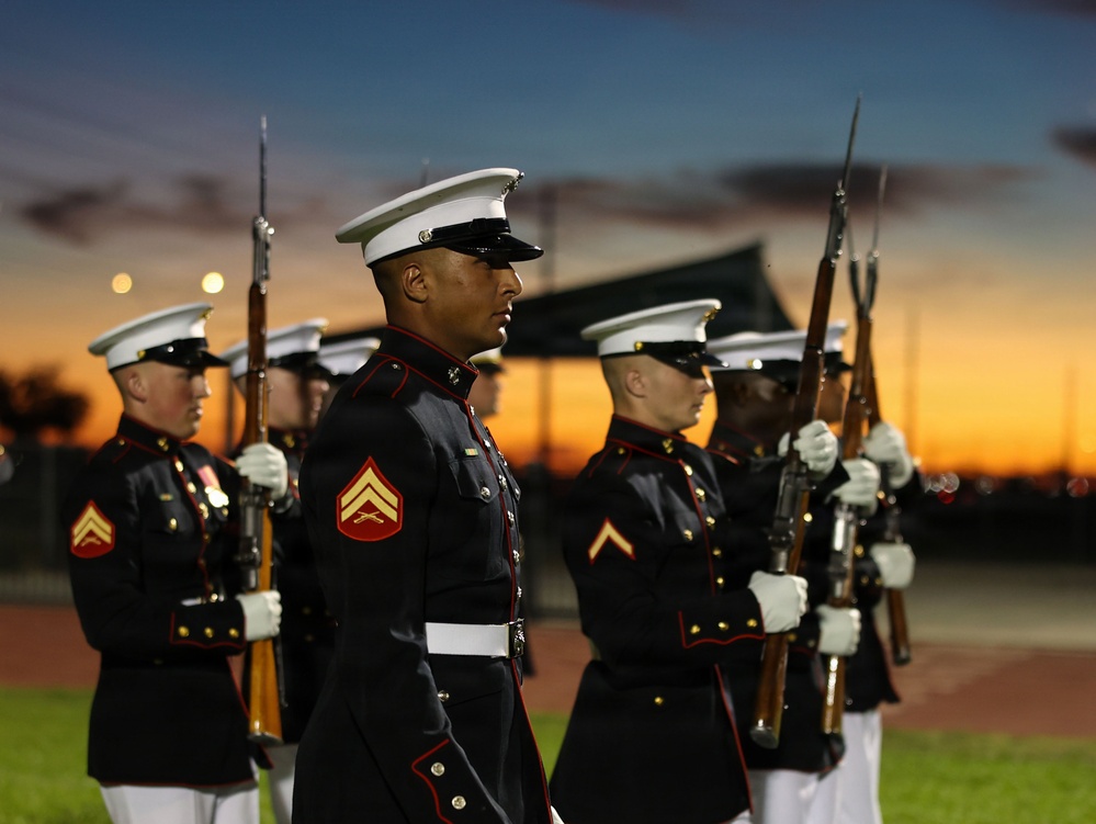 Precision Under the Sun: Silent Drill Platoon Takes Arizona