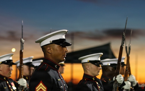Precision Under the Sun: The Silent Drill Platoon Takes Arizona