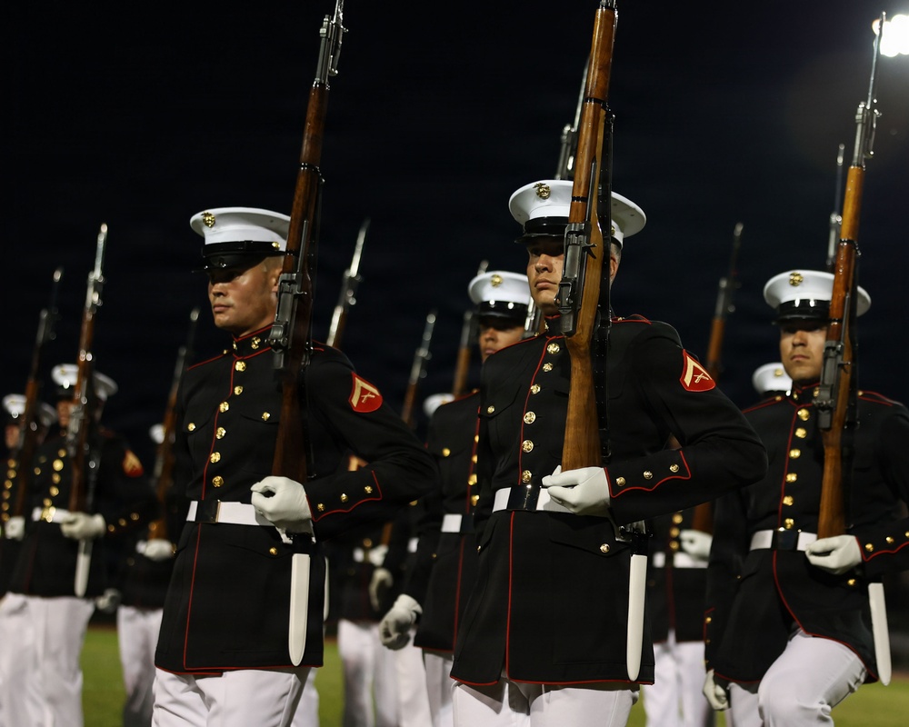 Precision Under the Sun: Silent Drill Platoon Takes Arizona