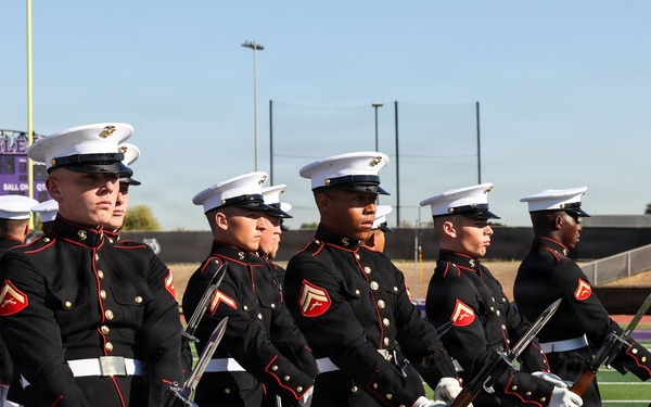 Precision Under the Sun: Silent Drill Platoon Takes Arizona