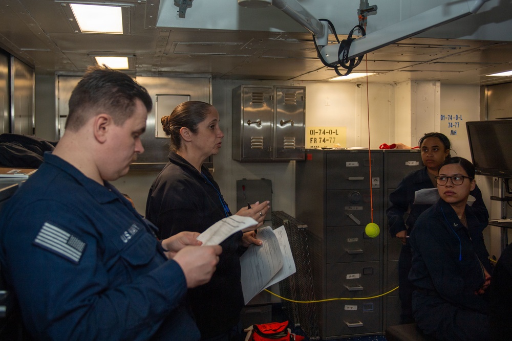 USS Essex (LHD 2) Medical Training Team Mass Casualty Drill