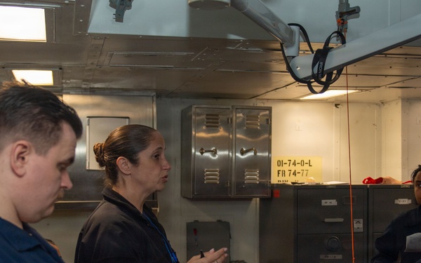 USS Essex (LHD 2) Medical Training Team Mass Casualty Drill