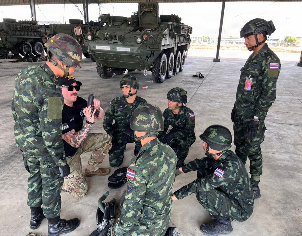 Washington National Guard, Royal Thai Army Strengthen Stryker Expertise Through Leader Exchange