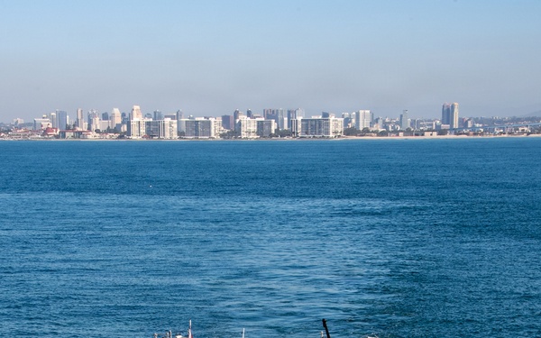USS Essex (LHD 2) Conducts Well Deck Operations