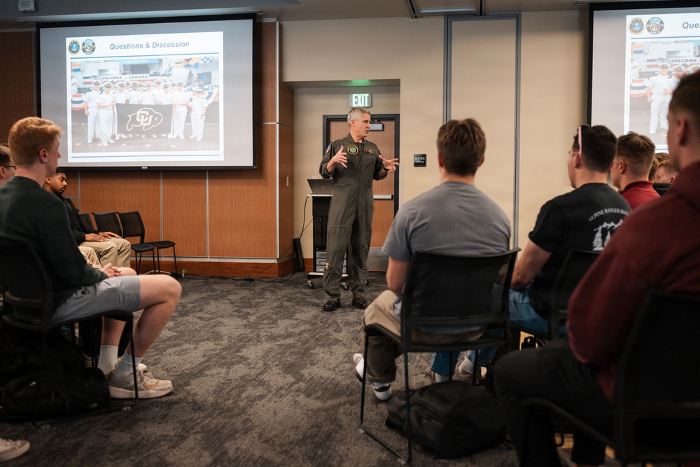 CPF visits University of Colorado Boulder NROTC unit