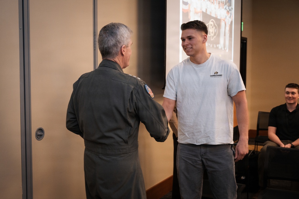 CPF visits University of Colorado Boulder NROTC unit