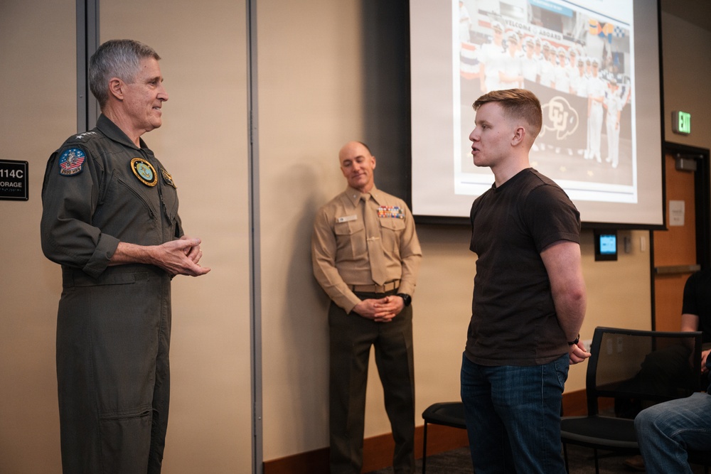 CPF visits University of Colorado Boulder NROTC unit