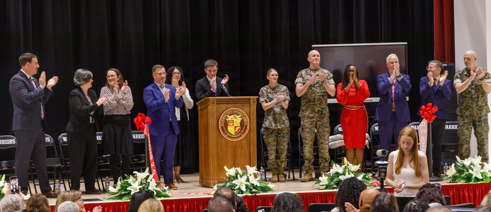 The Grand Opening of the Quantico Middle/High School