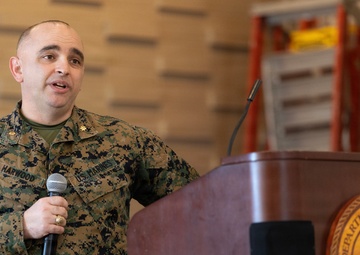 Marine Corps Major Retires in Jax After Strengthening Audit Readiness at Blount Island