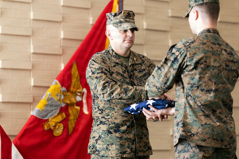 Marine Corps Major Retires in Jax After Strengthening Audit Readiness at Blount Island