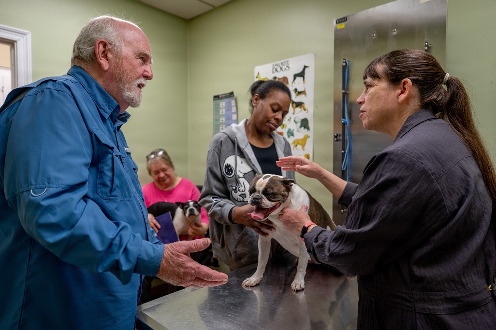 Caring for the force’s four-legged members: Maxwell’s veterinary services