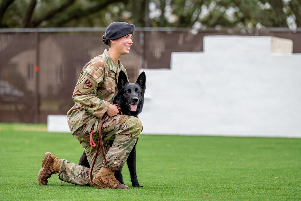 Caring for the force’s four-legged members: Maxwell’s veterinary services